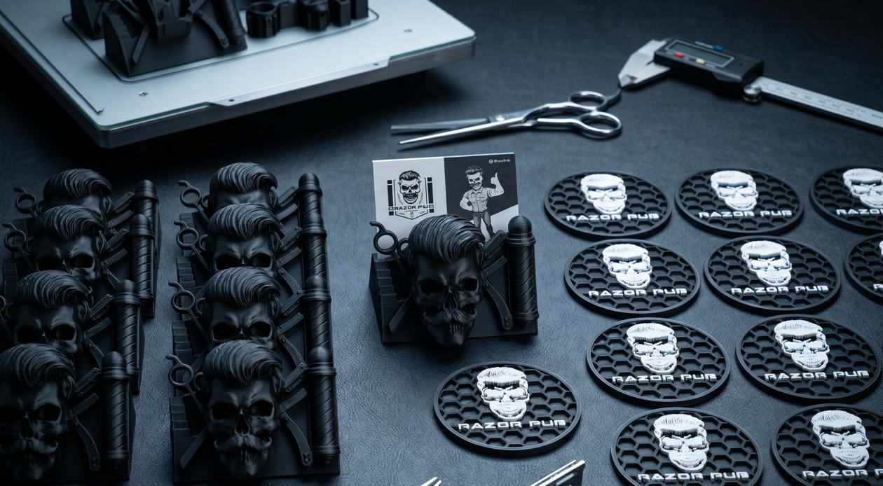 Razor Pub — Peças personalizadas Precision 3D