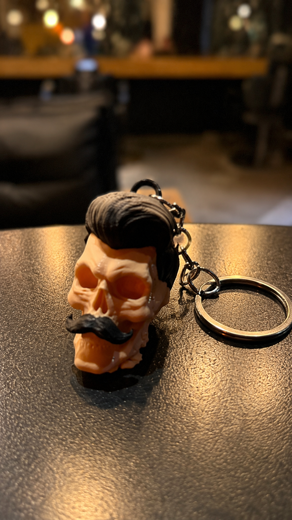 Chaveiro caveira Razor Pub